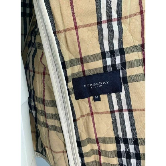 Burberry London Quilted White Jacket - Picture 6 of 8